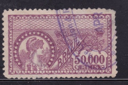Brazil Revenue Stamps,  National Treasure 50,000 Reis - Other & Unclassified