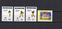 Dominican Republic 1988 Olympic Games Seoul, Table Tennis, Judo Etc. Set Of 4 MNH - Estate 1988: Seul