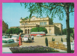 311217 / Bulgaria - Sofia - The Building Of The National Assembly, Cars, Bus 1973 PC Fotoizdat " Bulgarie - Bulgarien