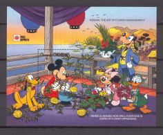 Disney Grenada Gr 1991 IKEBANA, The Art Of Flower Arrangement MS MNH - Disney