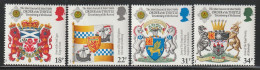 GRANDE BRETAGNE - N°1274/7 ** (1987) Armoiries - Unused Stamps