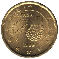 ES02099.1 - ESPAGNE - 20 Cents D'euro - 1999 - Spanien