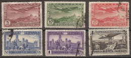 España U 0614/619 (o) Panamericana. 1931. - Used Stamps