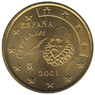 ES05001.1 - ESPAGNE - 50 Cents D'euro - 2001 - Spanien