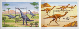 Maldives 2 MNH SSs - Prehistorics