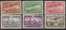 España U 0630/635 (o) Panamericana. 1931. - Used Stamps