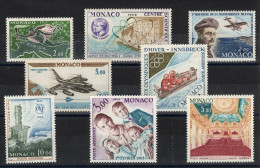 Monaco - PA YV 79 / 80 / 81 / 82 / 83 / 84 / 85 / 86 N** MNH Luxe , Cote 27,45 Euros - Luchtpost