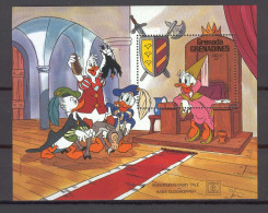 Disney Grenada Gr 1987 Andersen's Fairy Tale - Hans Clodhopper MS MNH - Disney