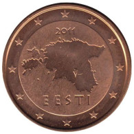 ET00511.1 - ESTONIE - 5 Cents - 2011 - Estonia