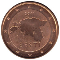 ET00511.1 - ESTONIE - 5 Cents - 2011 - Estland