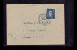 Bund Brief MiNr 146 - Helfer Der Menschheit - Bad Wurzach N. Holland 1952 - Sonstige & Ohne Zuordnung