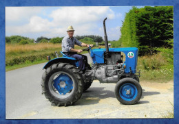 CPM  Tracteur Agricole Vendeuvre Super AS 500 / Jacques Danic Et Son Tracteur à Locmaria En 2013 Photo Touchard - Trattori