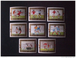 STAMPS YEMEN 1980 FOOTBALL WORLD CHAMPIONSHIP ARGENTINA 78 MICHEAL CATALOGUE 1592/1599 MNH - Yemen