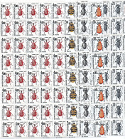 Série Taxe N°103 à 108 ( Insectes Coléoptèrs  ) 80 Séries. - 1960-.... Nuevos