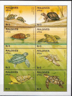 Maldives MNH Minisheet - Turtles