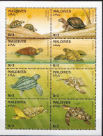 Maldives MNH Minisheet - Tortues