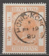1880 - HONG KONG (CHINA) - FISCAL GRAND FORMAT OBLITERE SUP ! - Ongebruikt