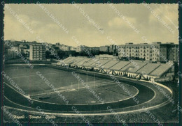 Napoli Città Stadio PIEGHE FG Cartolina KB3928 - Napoli