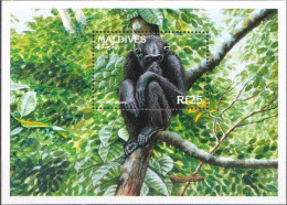 Maldives MNH SS - Scimmie