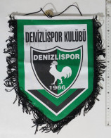 69692 Calcio - GAGLIARDETTO Denizlispor Kulubu 1966 - Turchia - Kleding, Souvenirs & Andere