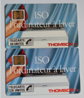 2  TELECARTES 50 Et 120 U - Zonder Classificatie