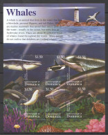 Dominica - 2002 - Whales - Yv 2866/71 - Wale