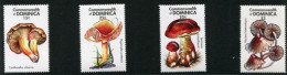 Dominica - 2001 - Mushrooms - Yv 2758/61 - Paddestoelen