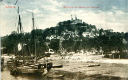 CPA - HAMBOURG - BLANKENESE MIT SULLBERG AMELBSTRAND (IMPECCABLE) - Blankenese