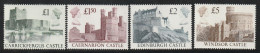 GRANDE BRETAGNE - N°1340/3 ** (1988) Série Courante : Châteaux - Unused Stamps