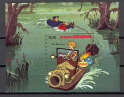 Disney Grenada Gr 1982 The Rescuers MS MNH - Disney