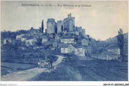 AEXP2-47-0117 - BONNAGUIL - Vue Générale Et Le Château  - Fumel