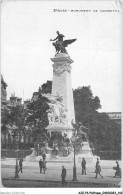AIZP3-0277 - POLITIQUE - PARIS - MONUMENT DE GAMBETTA - Zonder Classificatie