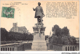 AIZP1-0068 - POLITIQUE - AUXERRE - LA STATUE DE PAUL BERT - Zonder Classificatie