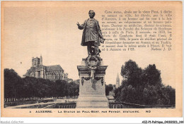 AIZP1-0073 - POLITIQUE - AUXERRE - LA STATUE DE PAUL-BERT - PAR PEYNOT - Sin Clasificación