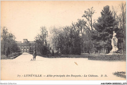 AAKP2-54-0114 - LUNEVILLE -  Allee Principale Des Bosquets - Le Château - Luneville