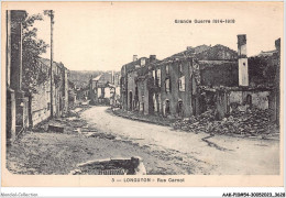 AAKP10-54-0840 - Grande Guerre 1914-1918 -LONGUYON - Rue Carnot - Longuyon