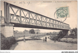 ABXP4-50-0349 -  PONTORSON - Le Pont Du Chemin De Fer - Pontorson