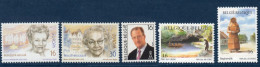 Belgique België, **, Yv 2637, 2638, 2639, 2640, 2641; Mi 2688, 2689, 2691, 2692, 2693, - Unused Stamps