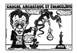 Nouvelle-Calédonie LARDIE Jihel Tirage 85 Ex. Caricature Michel ROCARD "Accords De Matignon" Franc-maçonnerie - Cpm - Neukaledonien