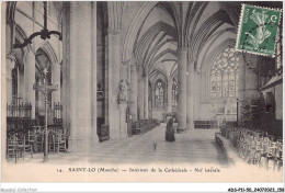 ADSP11-50-1062 - SAINT-LO - Interieur De La Cathedrale - Nef Laterale - Saint Lo