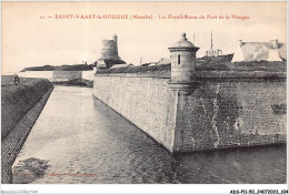 ADSP11-50-1035 - SAINT-VAAST-LA-HOUGUE - Les Fortifications Du Fort De La Hougue - Saint Vaast La Hougue