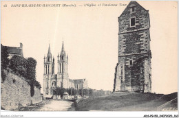 ADSP9-50-0859 - ST-HILAIRE-DU-HARCOUET - L'eglise Et L'ancienne Tour - Saint Hilaire Du Harcouet