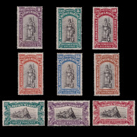 SAN MARINO SEMI-POSTAL STAMPS .1918.SCOTT B3-B11.NOS.MH - Ungebraucht