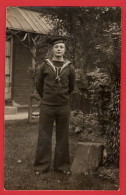 ROYAL NAVY NAVAL SAILOR  HMS BOURNE   RP - Guerra