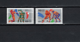 Germany - Berlin 1989 Sport, Volleyball, Hockey Set Of 2 MNH - Pallavolo