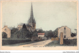 AAQP7-50-0564 - CARENTON - L'Eglise -Prise Rue Du Bassin A Flots - Carentan