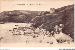 ABXP4-50-0286 - CARTERET - Les Rochers Et La Plage - Carteret