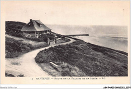 ABXP4-50-0276 - CARTERET - Route De La Falaise Et La Jetee  - Carteret