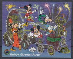 Disney Grenada Gr 1988 Chritmas Parade #2 MS MNH - Disney