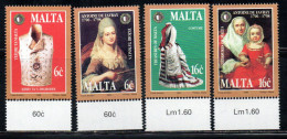 MALTA 1998 TREASURES ANTOINE DE FAVRAY COMPLETE SET SERIE COMPLETA MNH - Malte